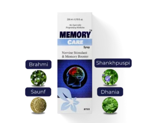 MEMORY CARE SYRUP | AN AYURVEDIC PROPRIETARY MEDICINE | 200 ML/6.76 FL. OZ.